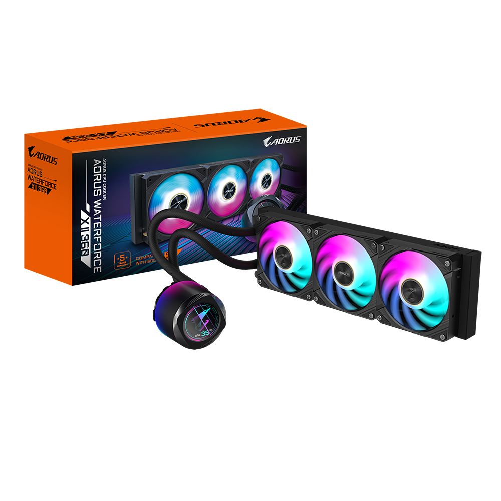 AORUS WATERFORCE X II 360-05 AORUS WATERFORCE X II 360 - Black