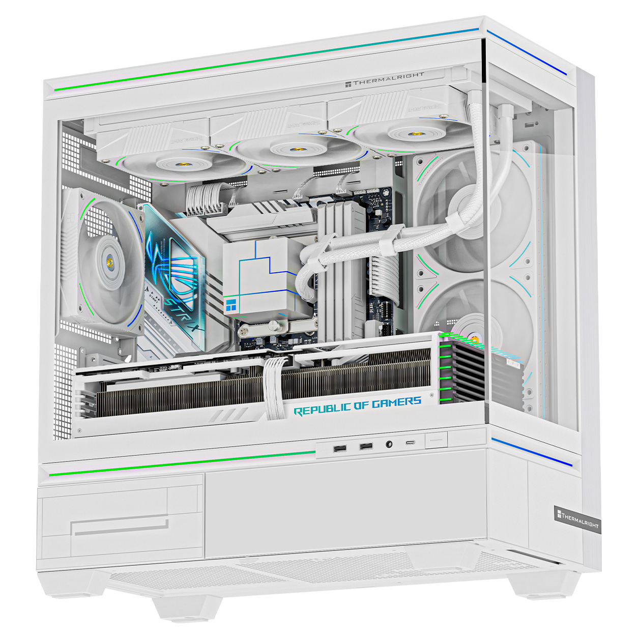 Thermalright TL-M10 Mid-Tower M-ATX Case – Wh