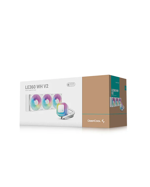 deepcool_le360_v2_argb_wh_price_in_pakistan_leo_computer DeepCool LE360 V2 360mm ARGB CPU Liquid Cooler – WH